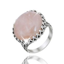 

	Мегаполис кольцо с розовым кварцем
	
  Флоранж
